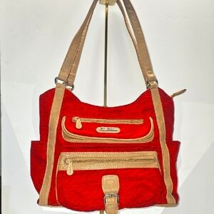 St. John's Bay MultiSac‎ Bag Diaper Bag Satchel Carryon With 10 Pockets! ECU